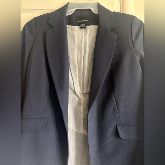 Cynthia Rowley Deep Blue Blazer - Picture 2 of 4